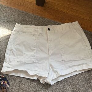 White Women's Shorts